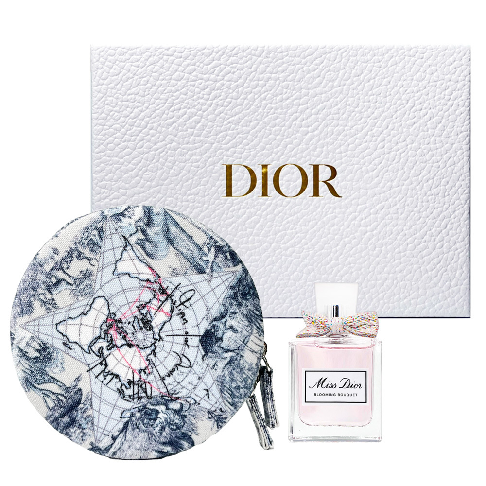 Dior 迪奧 花漾香氛珠寶盒組 (珠寶盒+花樣迪奧淡香水5ml 小香)