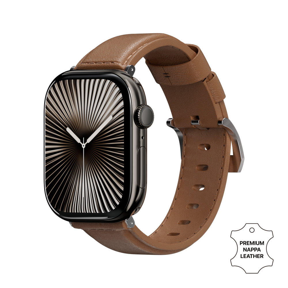 【MagEasy】Nappa 小牛皮革錶帶