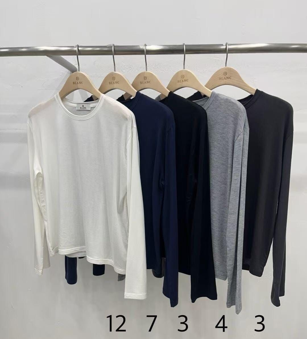 MB5318  超百搭圓領薄款打底上衣 *特價* (優惠碼同充值購物金不適用)