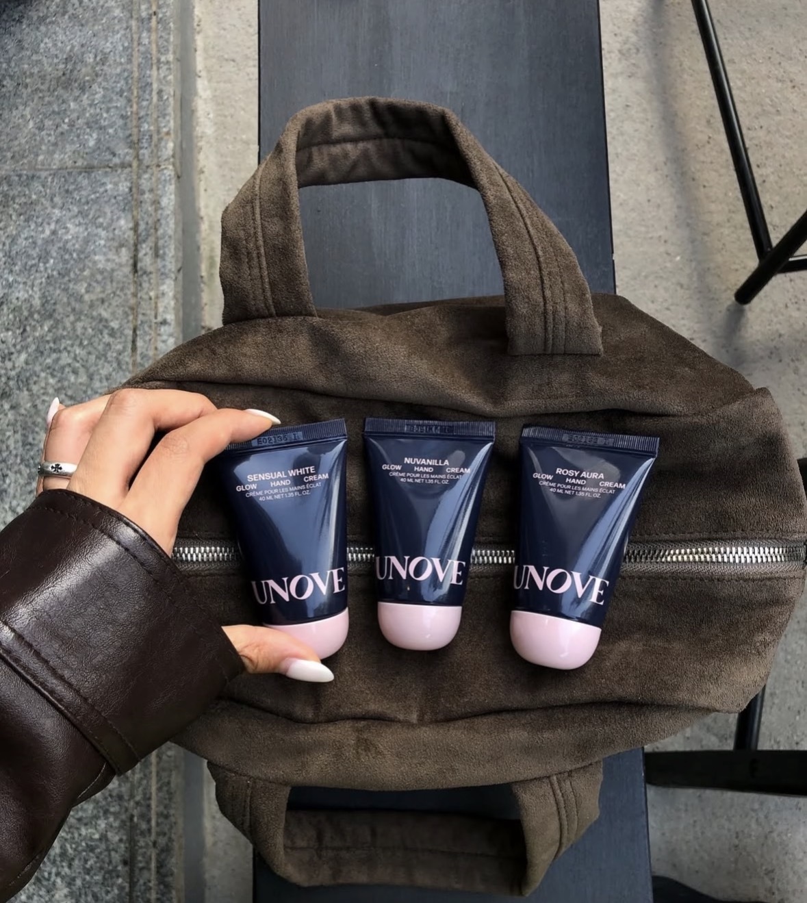 韓國UNOVE 光采香氛護手霜40ml