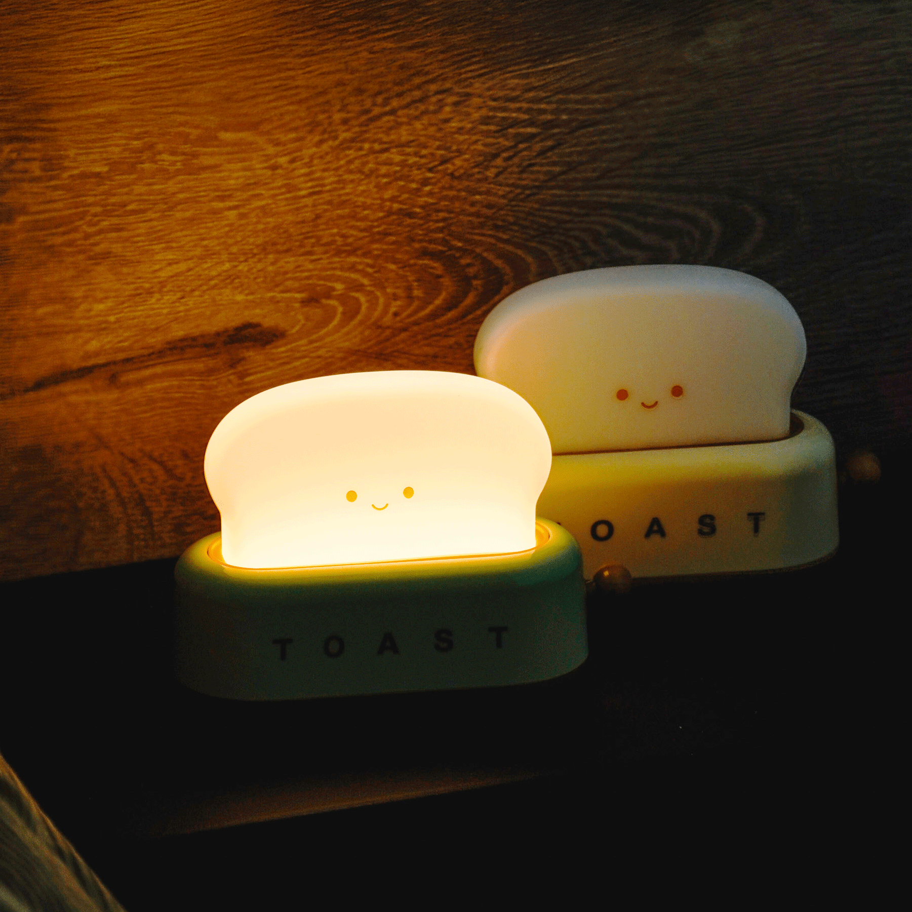 吐司麵包機小夜燈 三色售