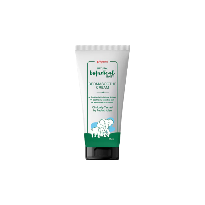 Pigeon Natural Botanical Baby Dermasoothe Cream 50ml - Steroid Free
