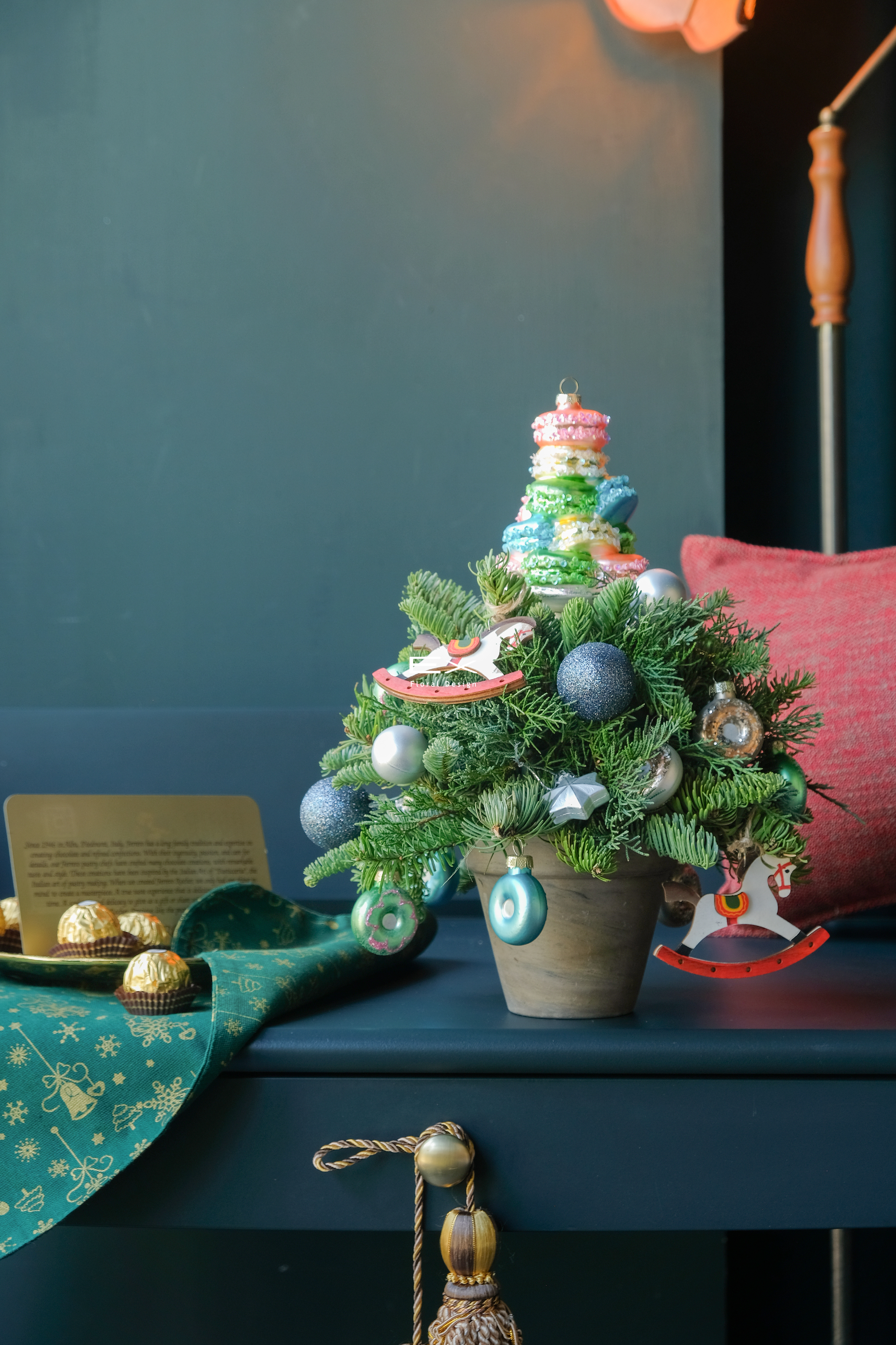 冬日的甜品 Christmas Floral Gift