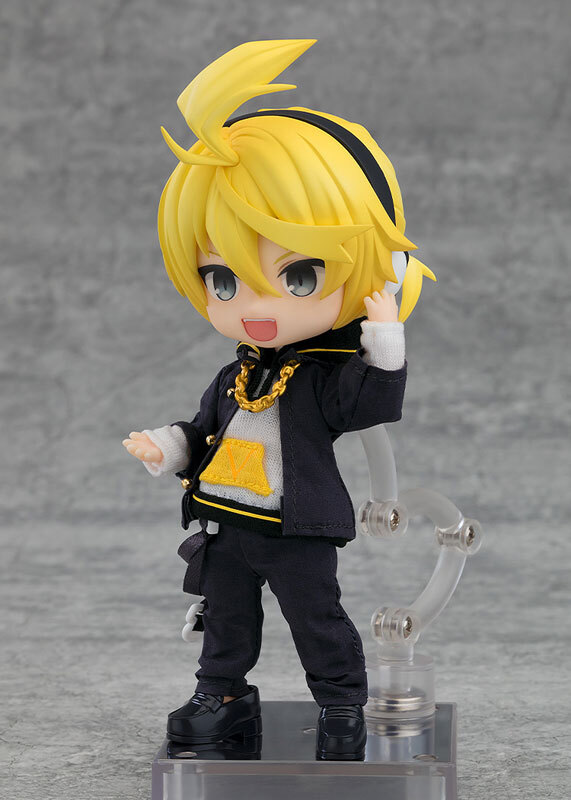 Aug Good Smile Company Nendoroid Doll Character Vocal Series 02 Kagamine Rin/Len Kagamine Len: BRING IT ON Ver. Pre-order