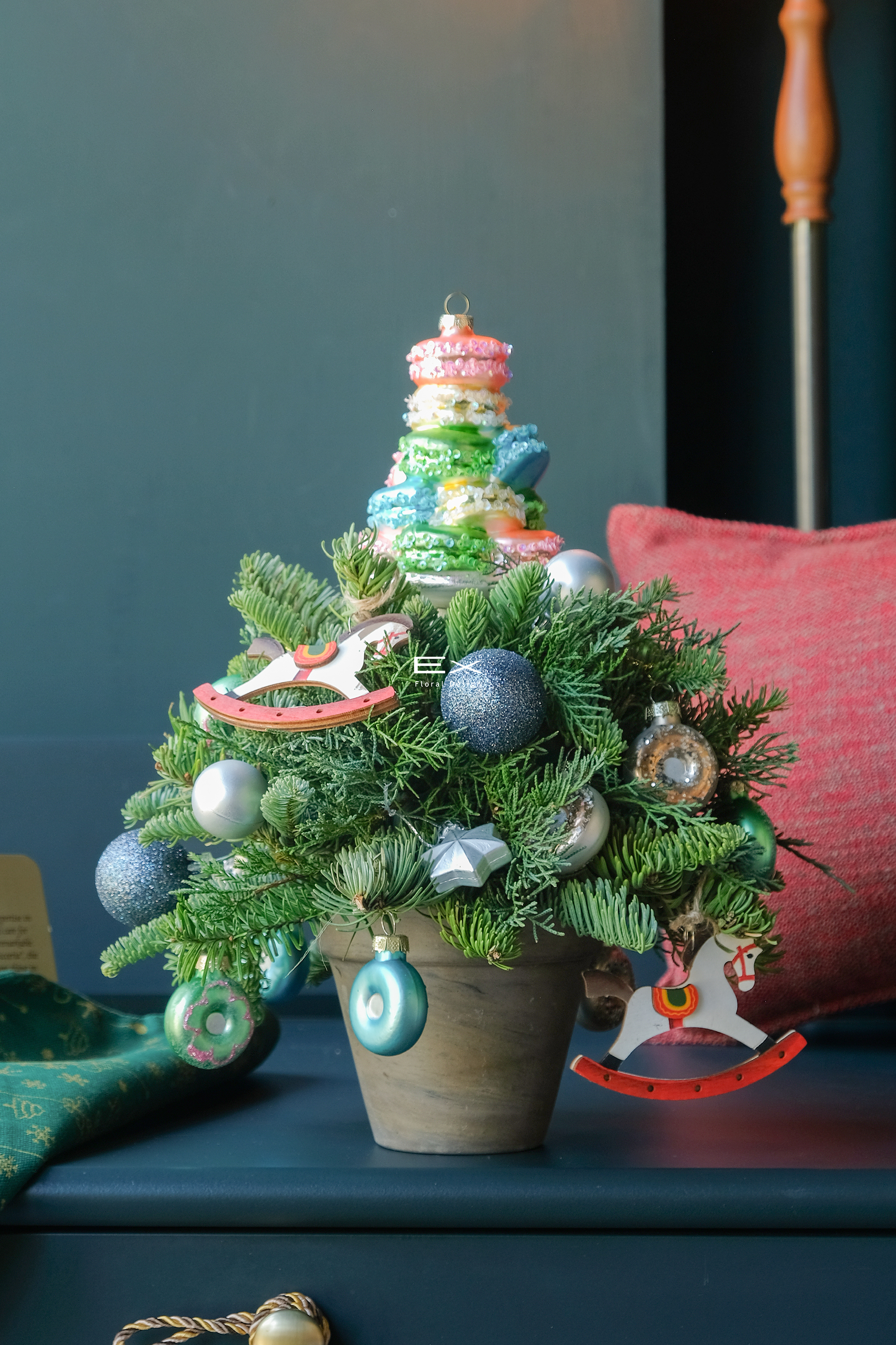 冬日的甜品 Christmas Floral Gift