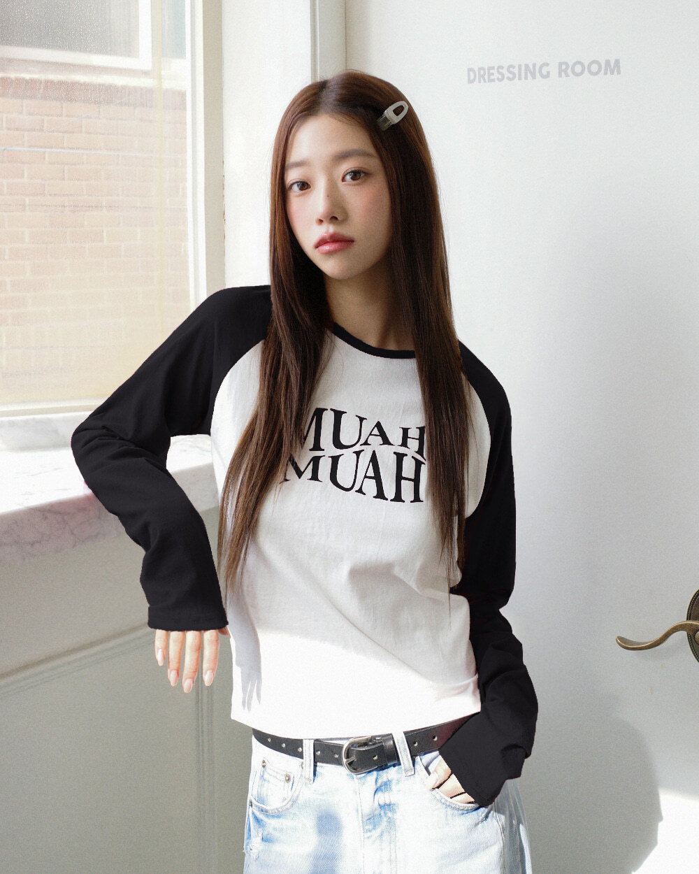 預訂｜MUAHMUAH RAGLAN WAVE PRINTING T-SHIRT