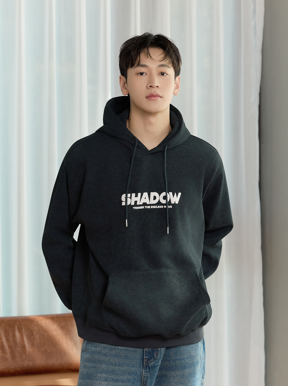 立體感英字帽TEE