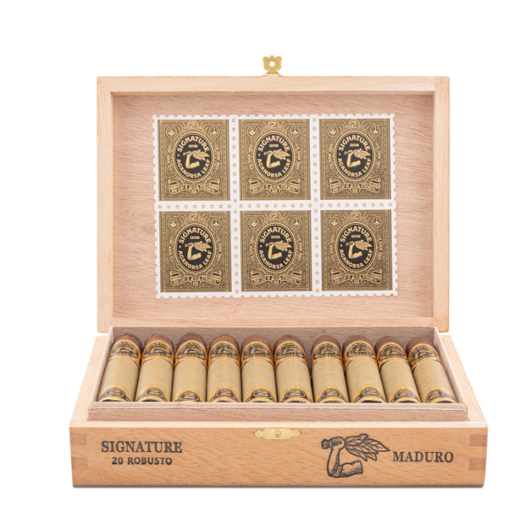 紫檀叶 署名 马杜罗 罗布图 20支/盒