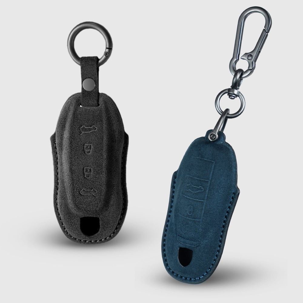 保時捷全系列車款｜麂皮絨遙控保護套