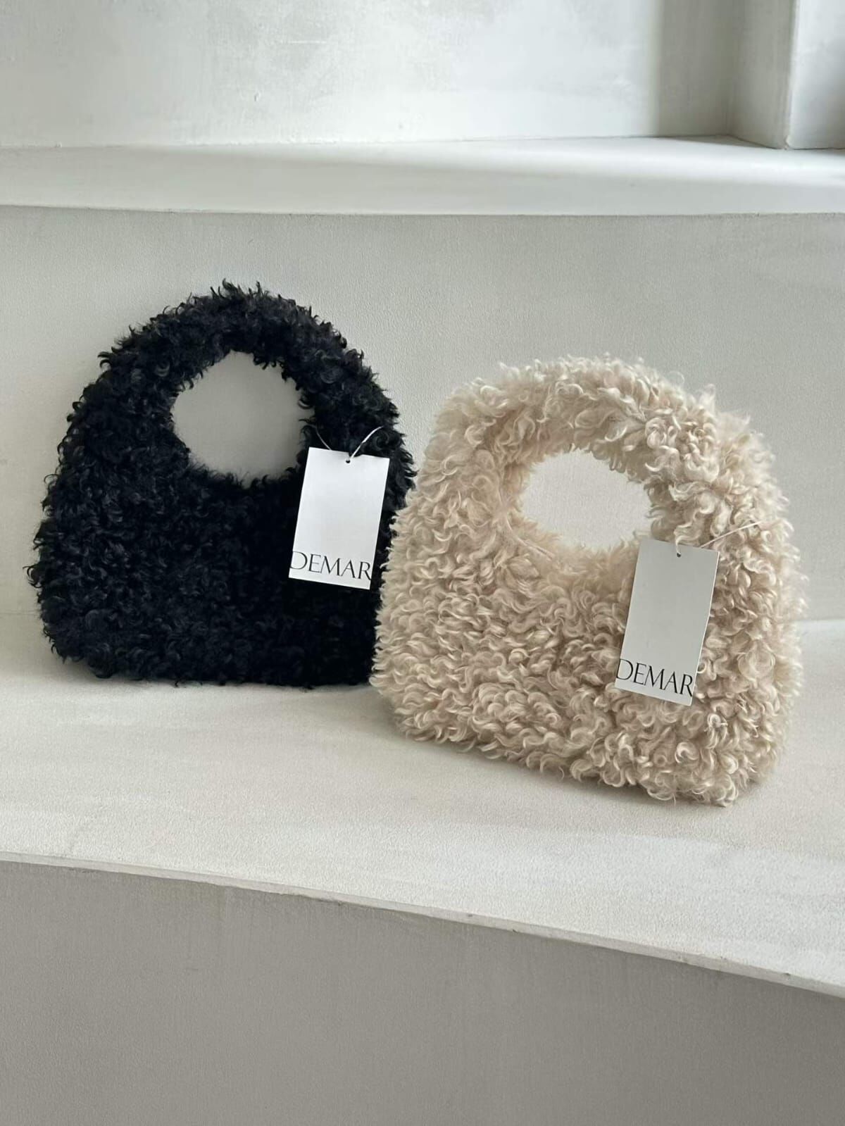 DM5310 冬日毛毛百搭手提包