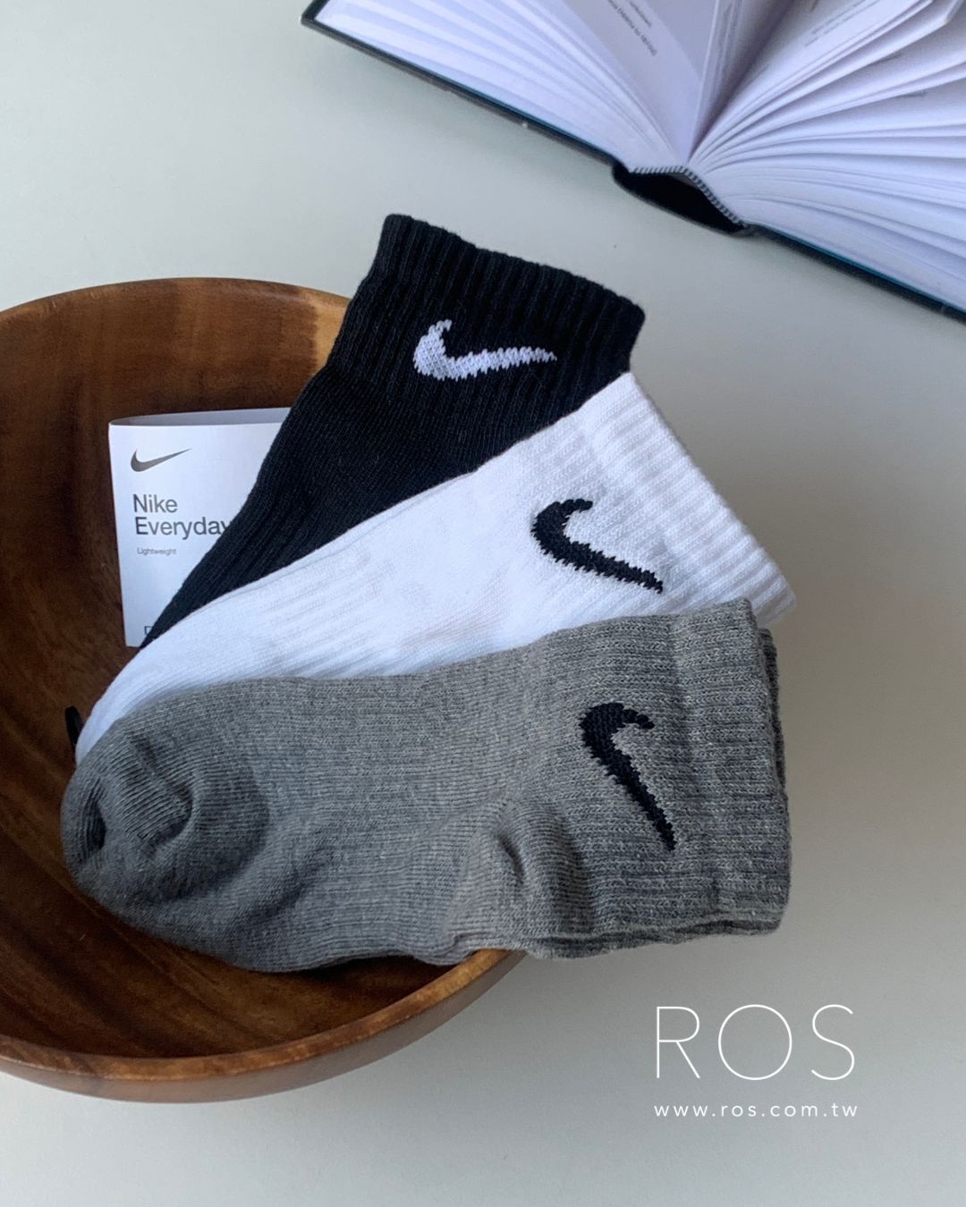 Nike 三色小勾低筒薄款短襪