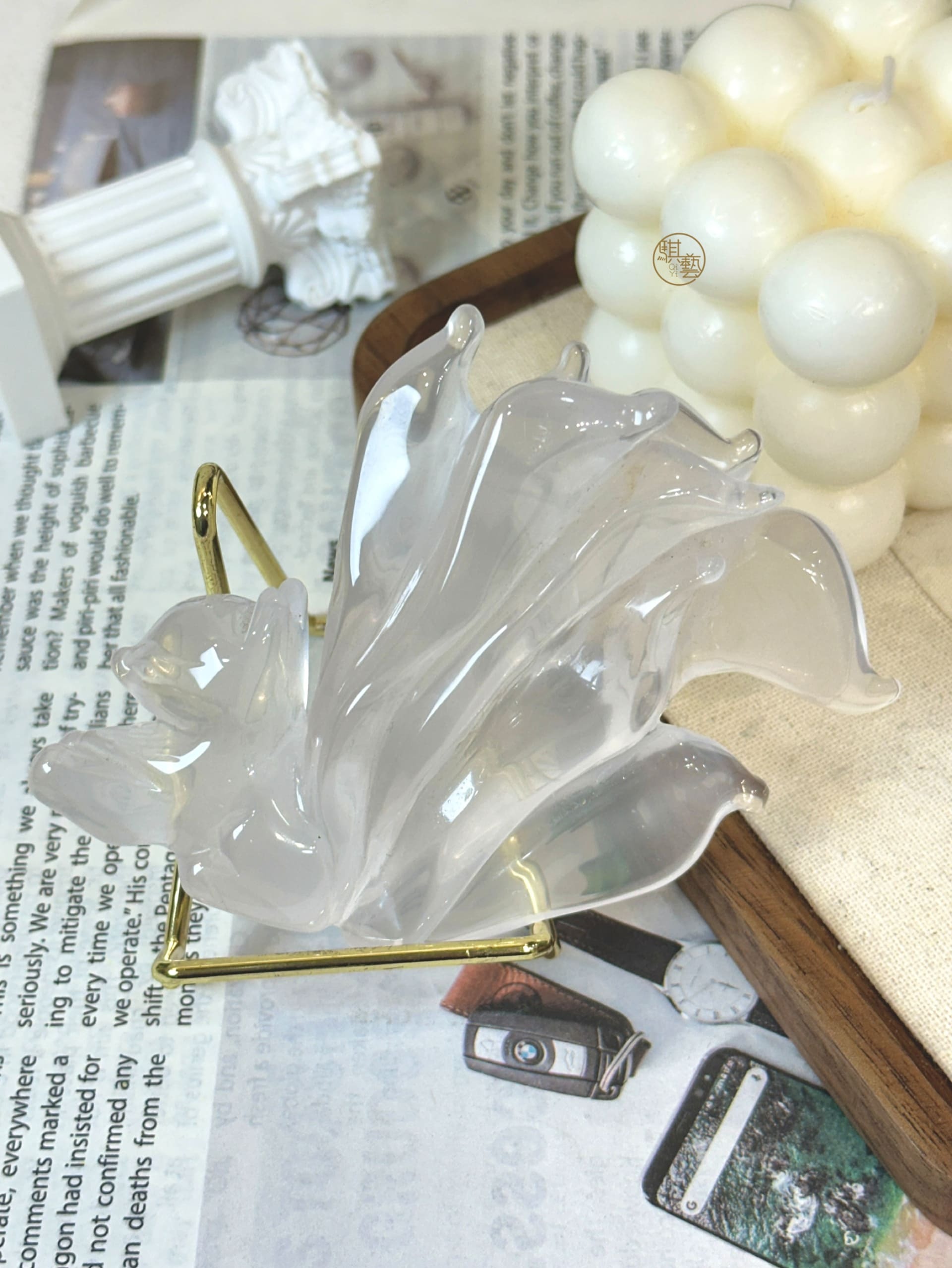 粉晶九尾狐｜招正緣・人緣魅力・溫柔守護