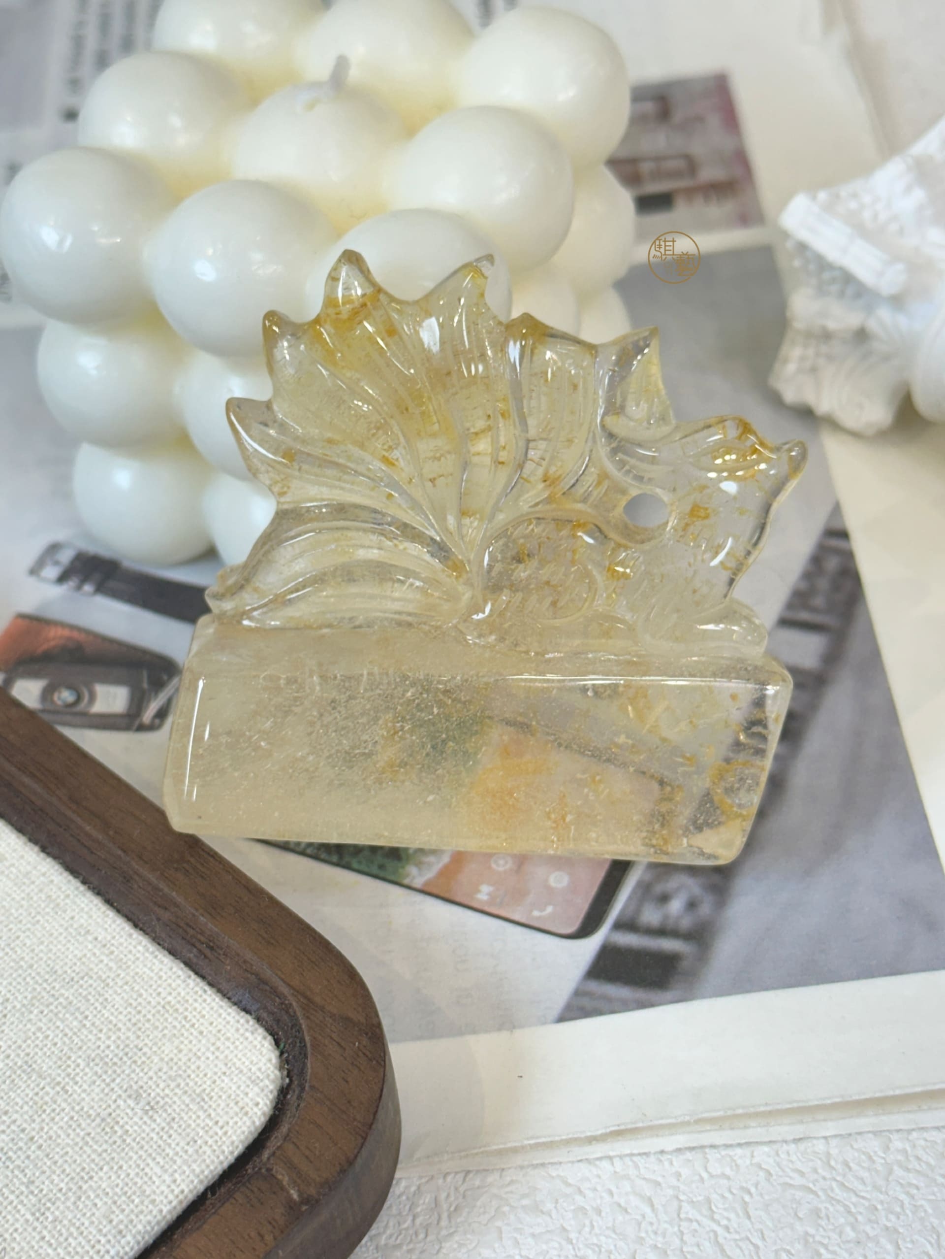 膠花九尾狐｜招財聚氣・人緣助力・智慧守護