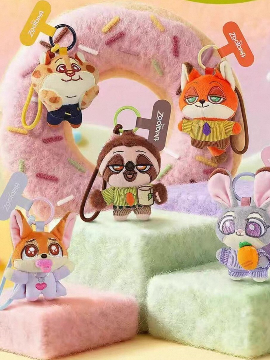 正品 動物方城市 萌友集結 毛絨盲盒