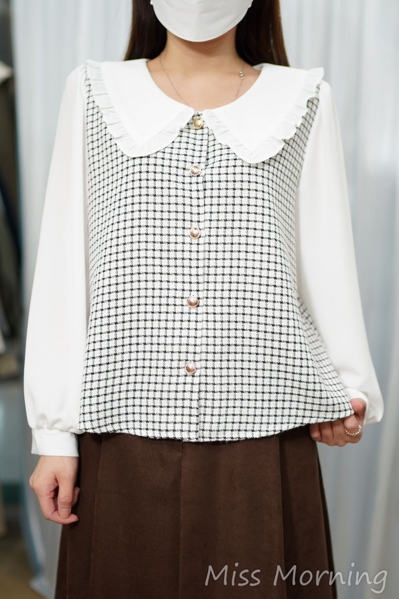 鄰家高質小香風上衣(14979)