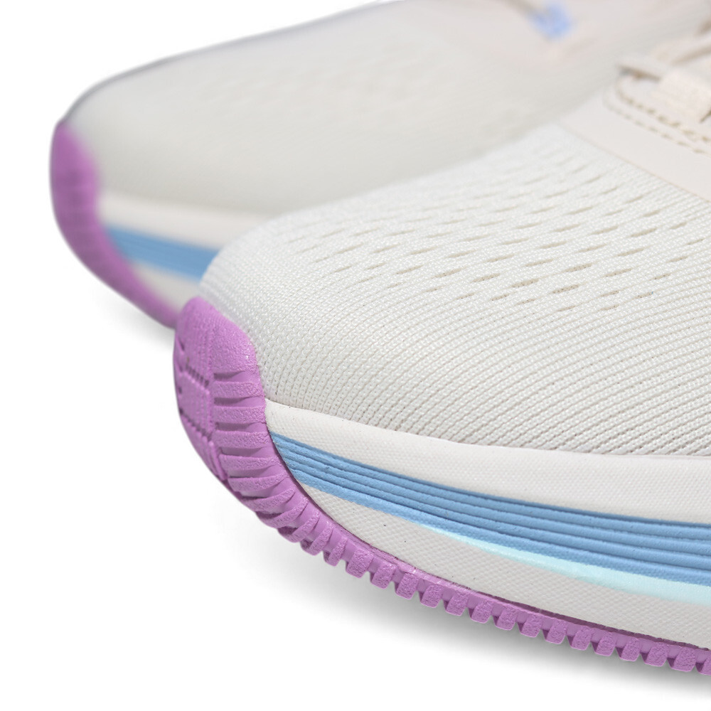 SKECHERS 慢跑鞋 GO RUN ELEVATE 2.0 奶茶 藍紫色 瞬穿 女 129006NAT