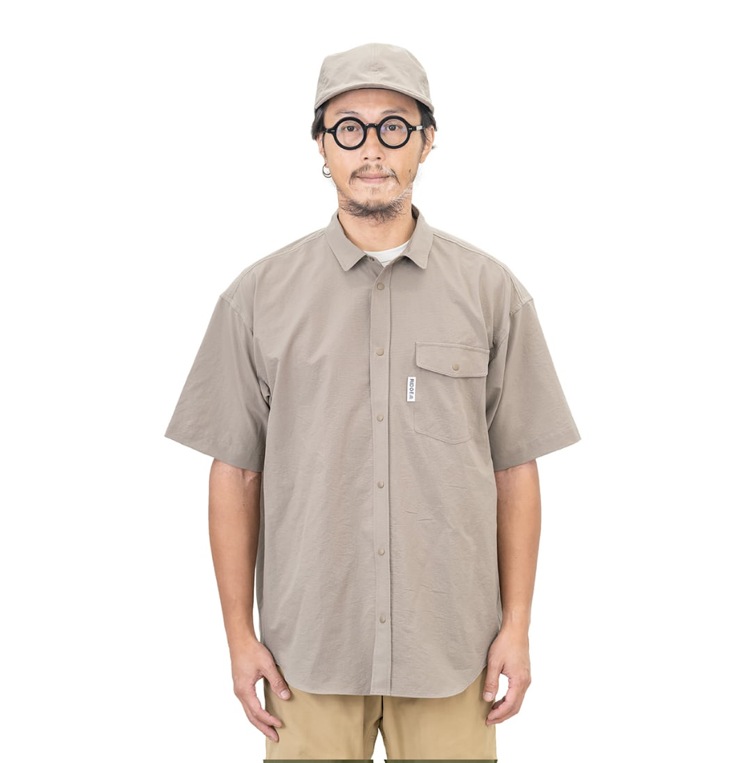 RIDGE MOUNTAIN GEAR BASIC S/S SHIRT RIDSH004 TAWNY BROWN