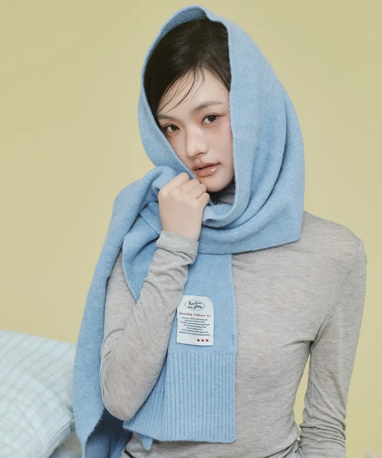 RECLOW Wool-Touch Knit Muffler