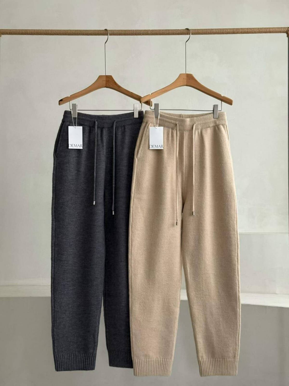 DM5330 全橡筋收腳休閑褲