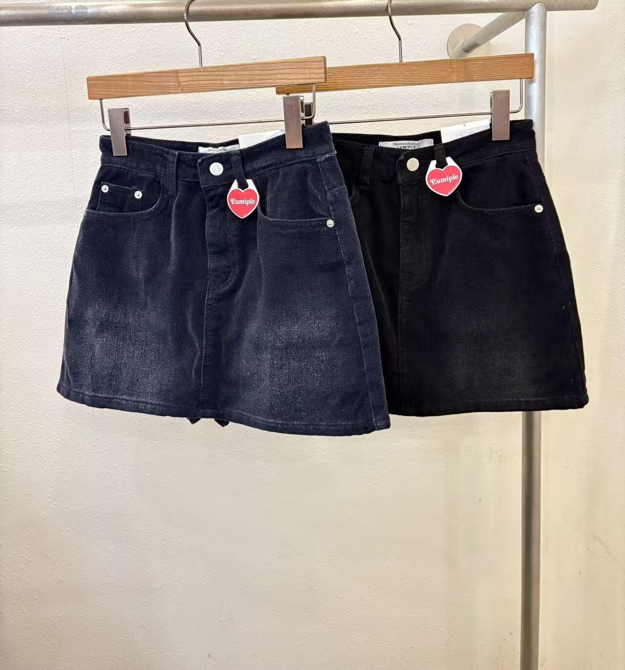 LP5348 高腰A字版型迷你裙