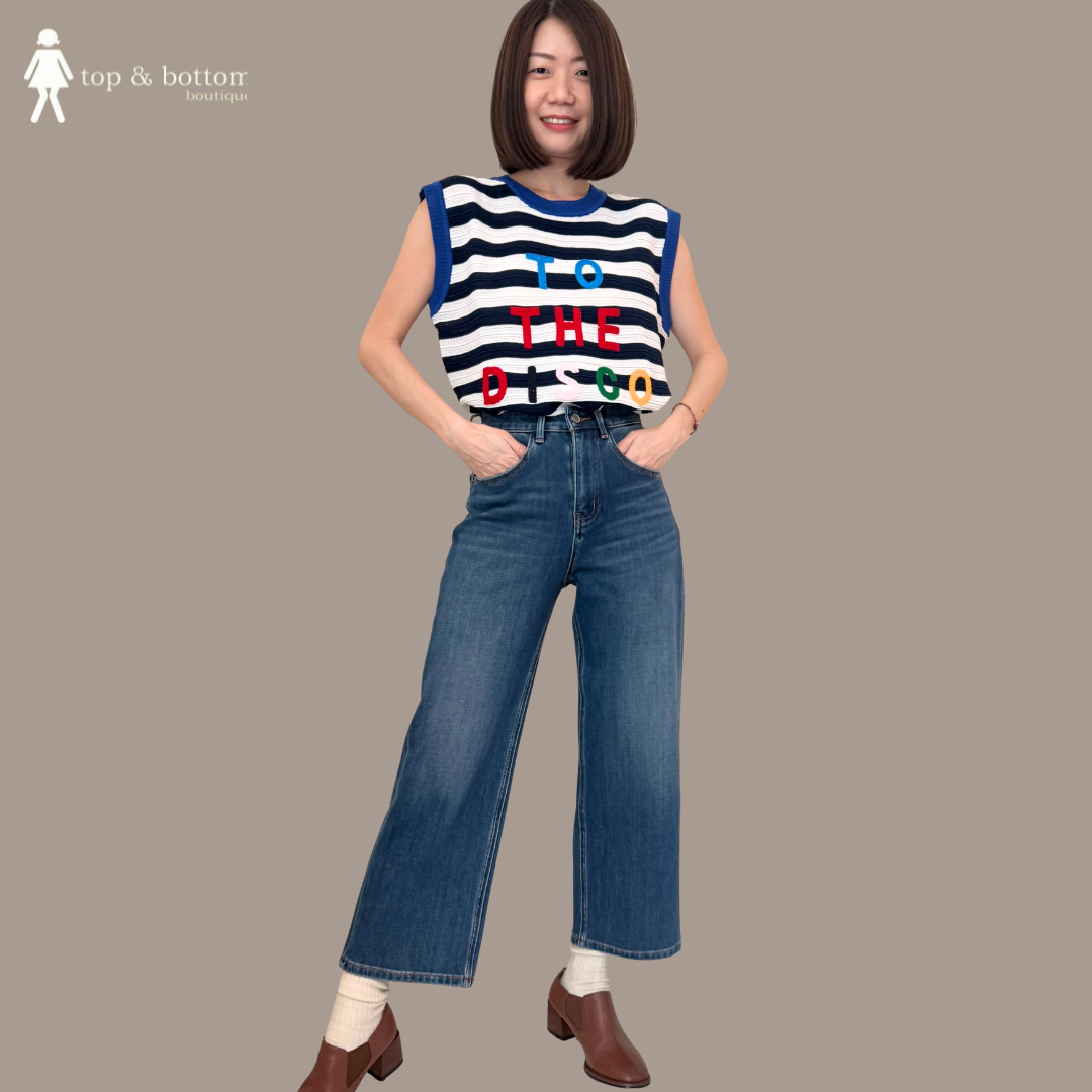 HIGH WAISTED SLIM FIT JEANS