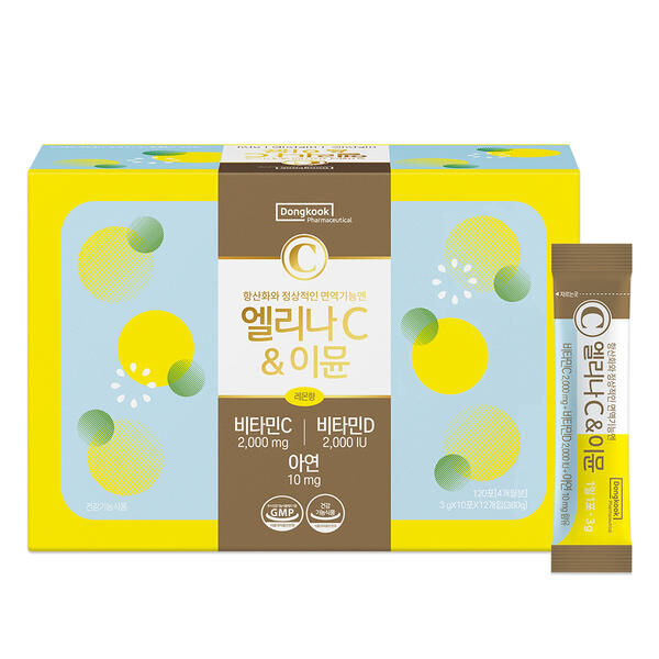 【直播】LL121646 Dongkook Elina C & Immune 維他命補充劑 (120條裝)