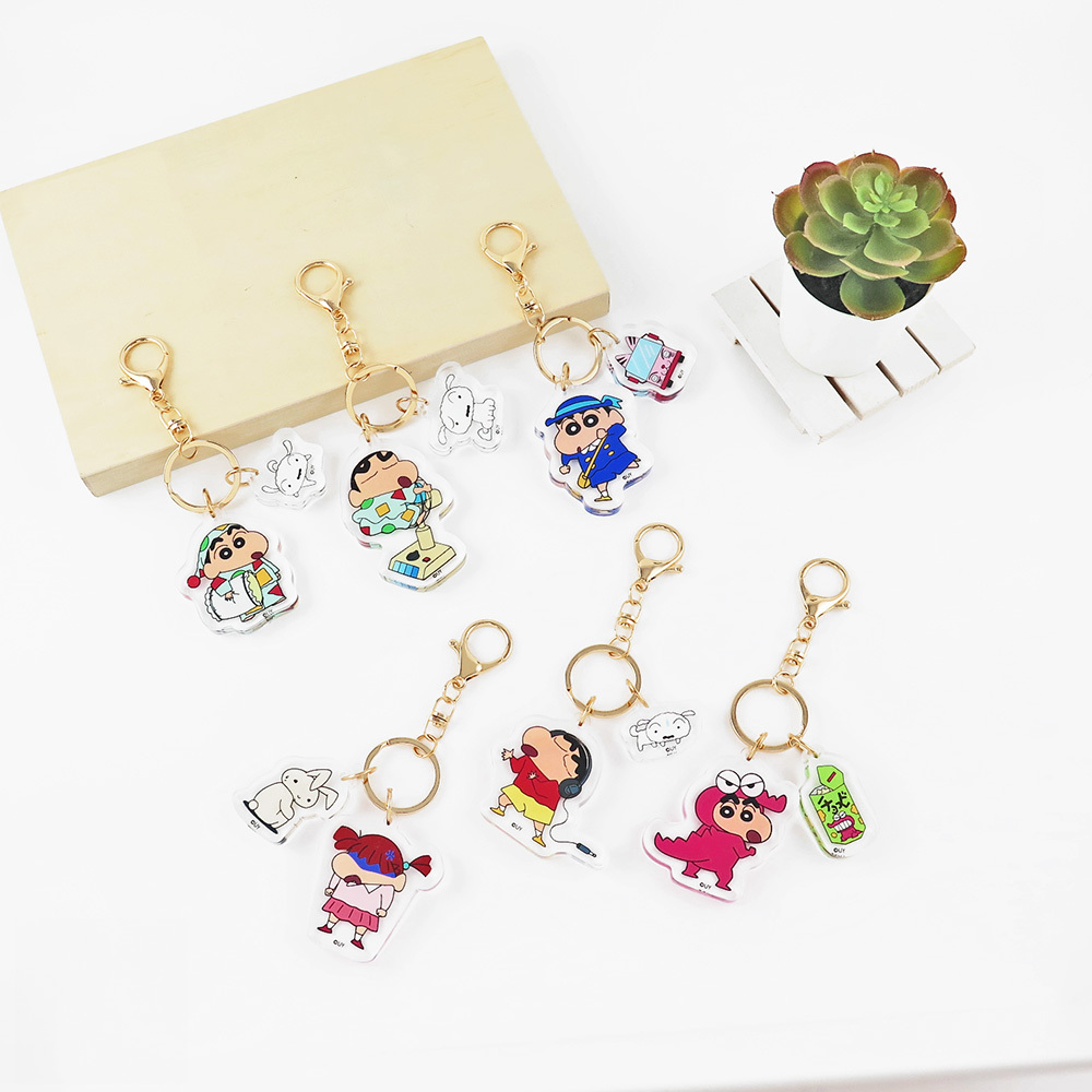 蠟筆小新-壓克力鑰匙圈