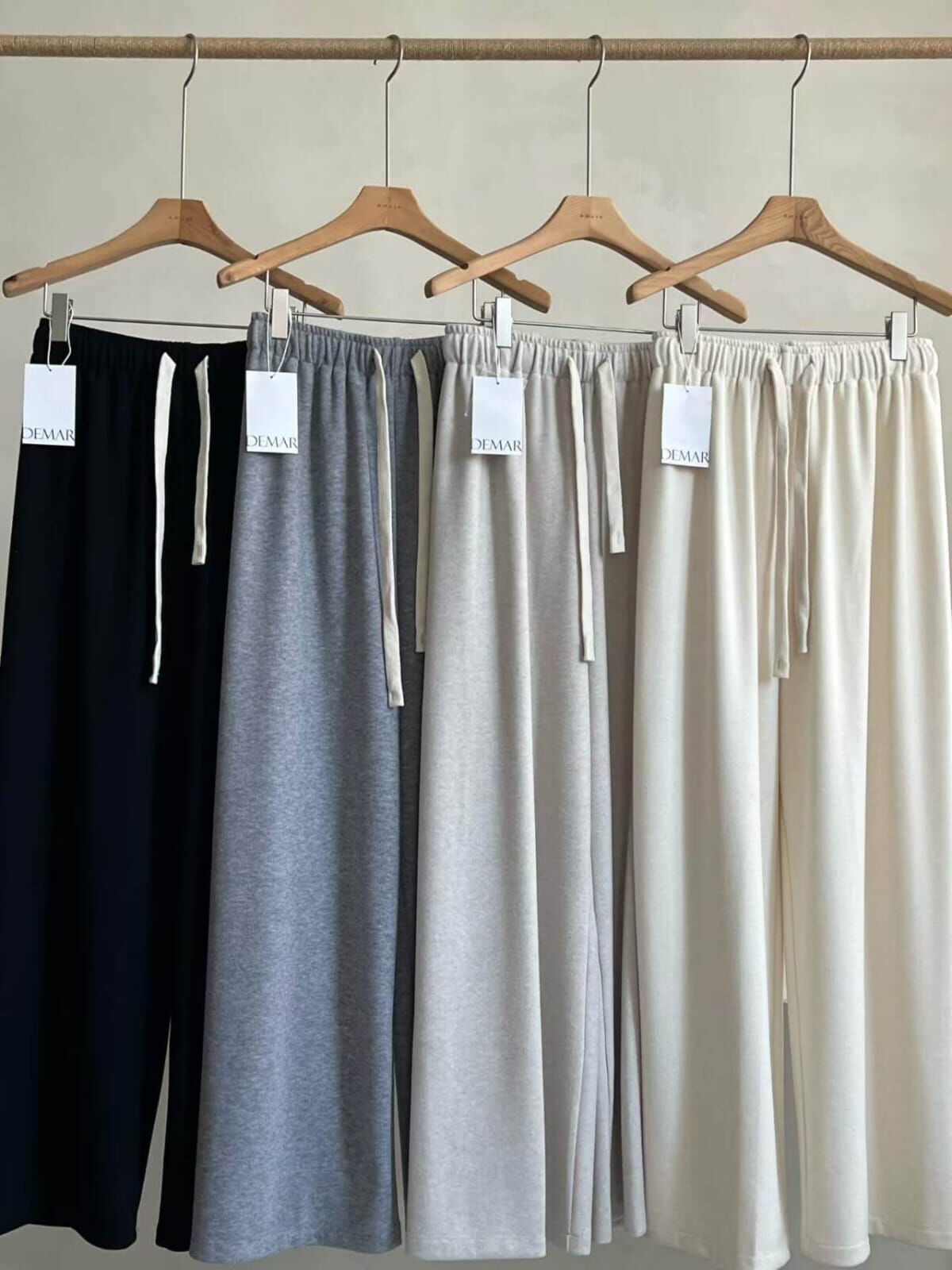 DM5340 全橡筋寬鬆軟綿休閑褲