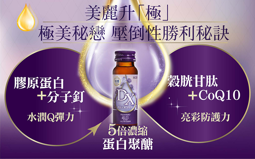 IKOR DX 極美秘戀 蛋白聚醣 魚膠原蛋白 胜肽 10