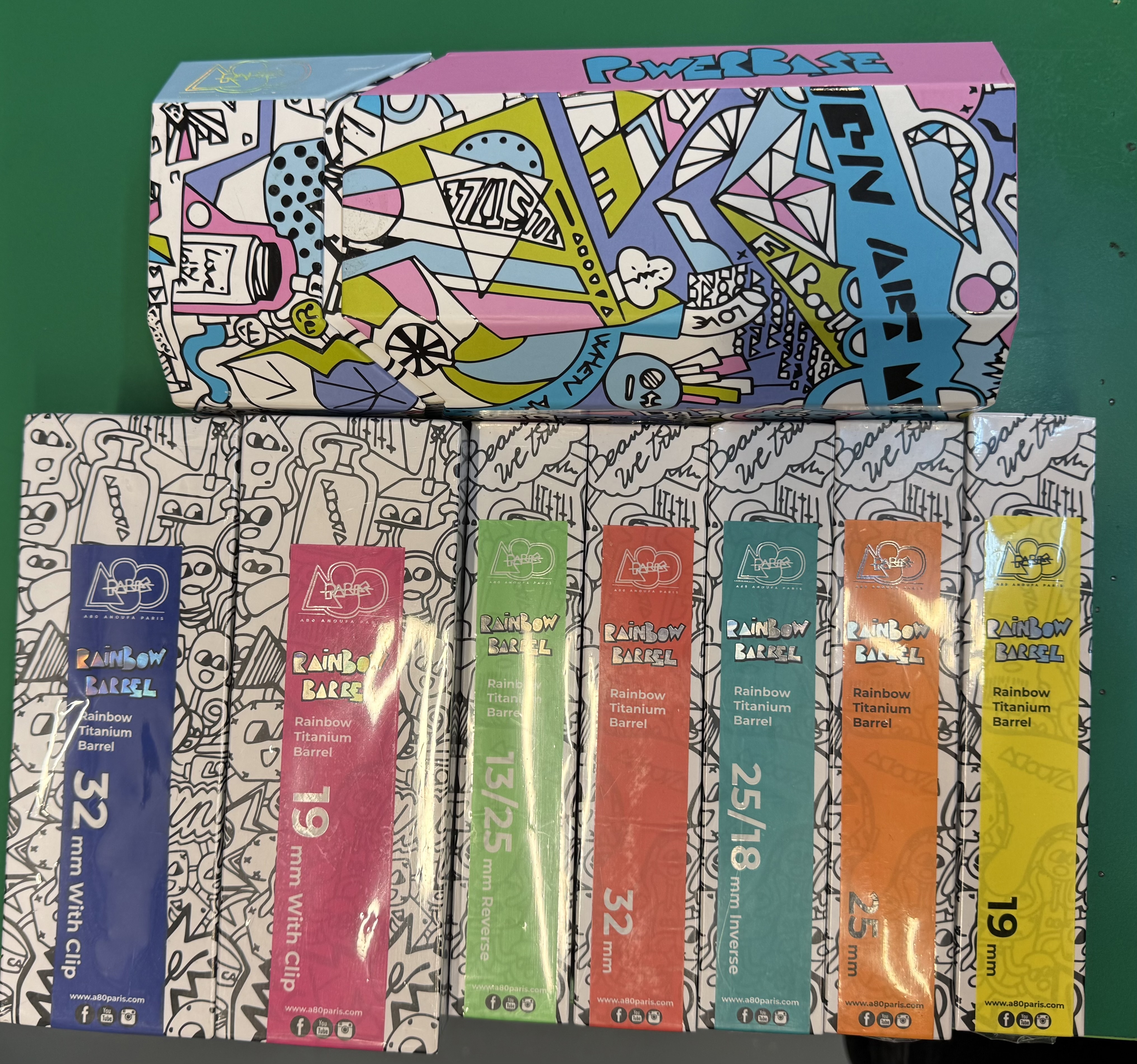 A80 PARIS捲髮器手柄 - POWERBASE 限量版原創設計(H12 KA501)