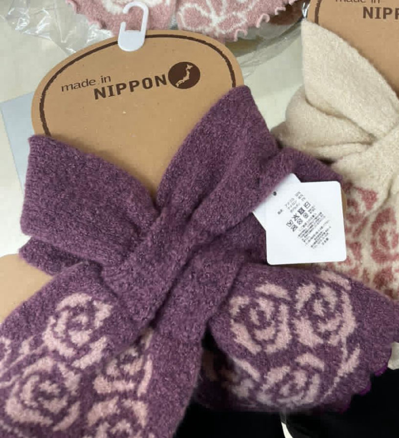 16/12 日本製two tone colour 秋冬頸巾