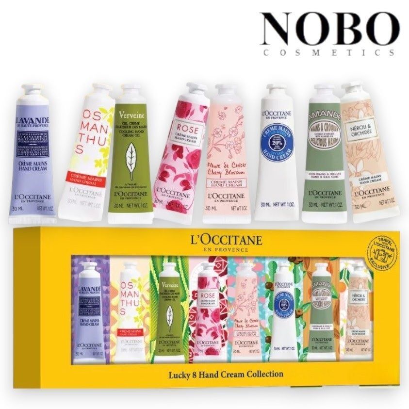 L'Occitane 歐舒丹 - 幸運護手霜系列八件套 [30ml*8支] (平行進口)