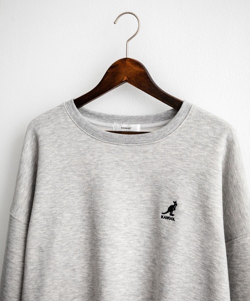 日本 Kangol x Rocky Monroe Oversized Fleece-Lined Sweatshirt [87542720]