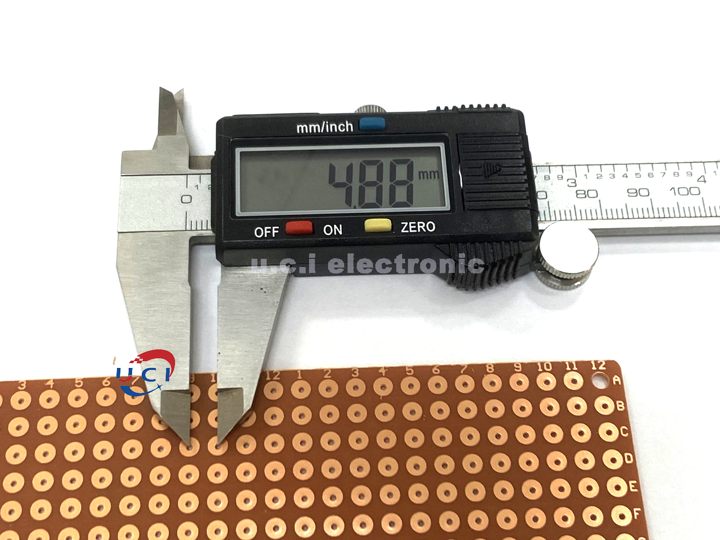 【UCI電子】(E-37) 洞洞板125×75mm 14×24孔 PCB電木萬用電路板