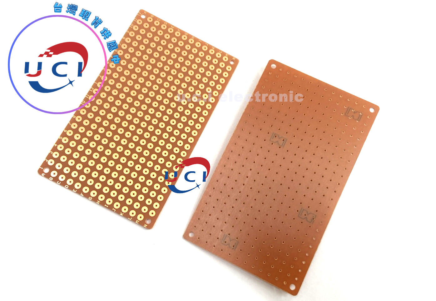 【UCI電子】(E-37) 洞洞板125×75mm 14×24孔 PCB電木萬用電路板