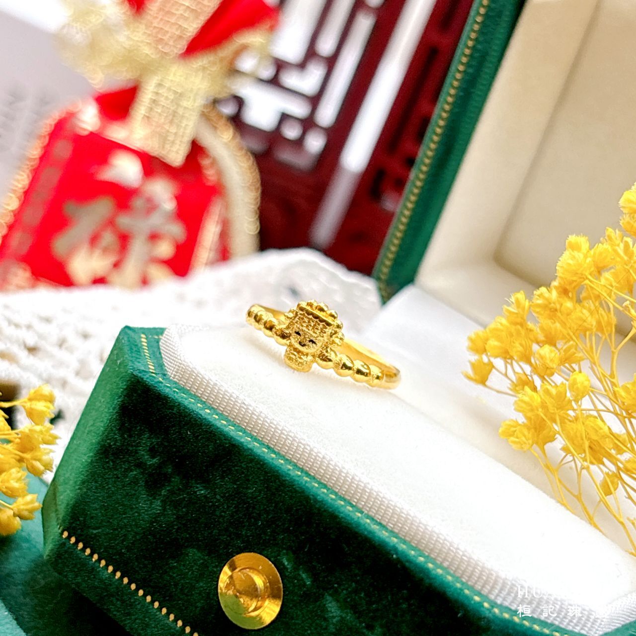 白沙屯媽祖 媽祖 黃金戒指