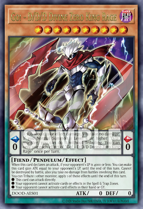 DOOD-AES01 (UR)Go! - D/D/D Divine Zero King Rage(GO-DDD神零王 零神零兒)