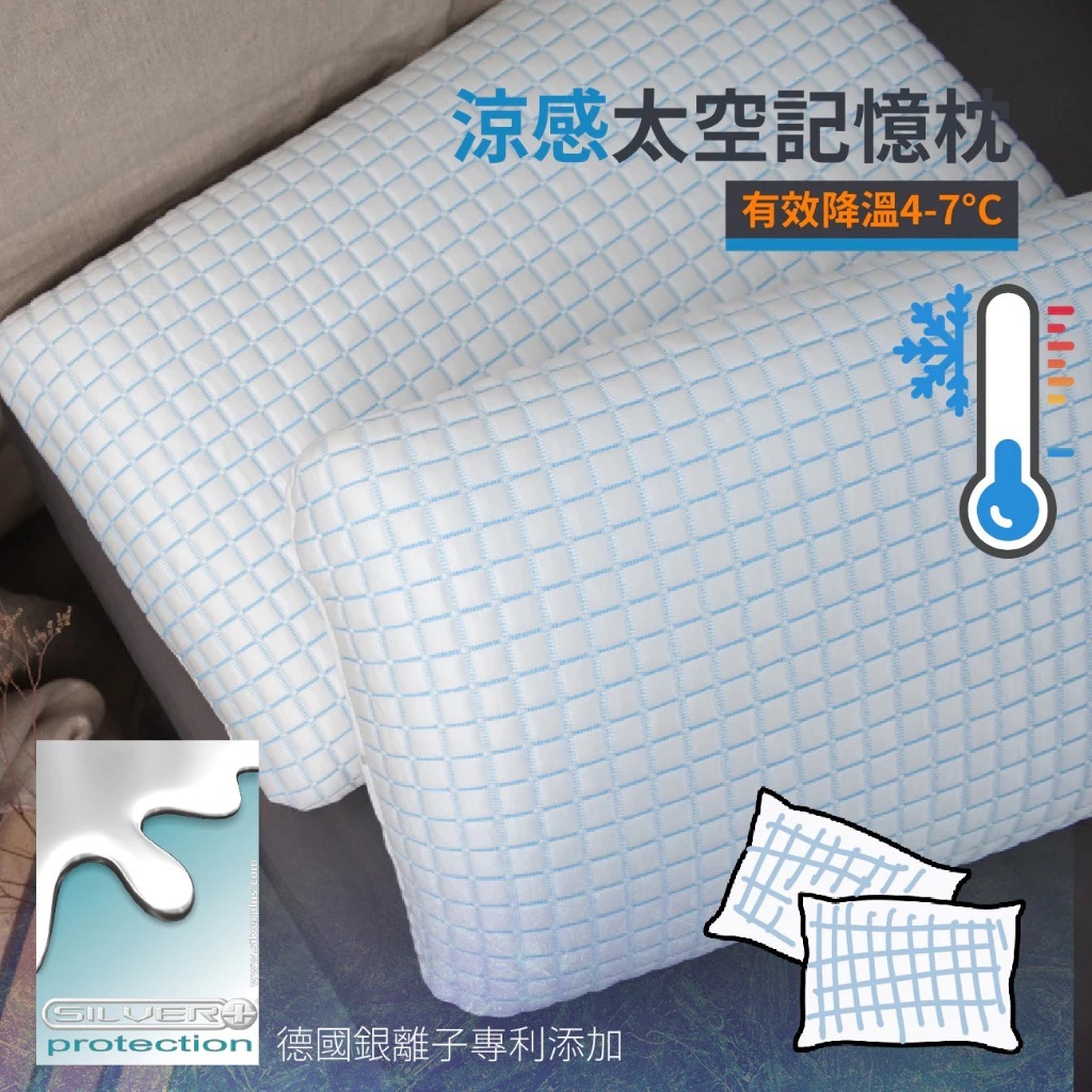 好眠日常｜涼感記憶枕《多款任選》