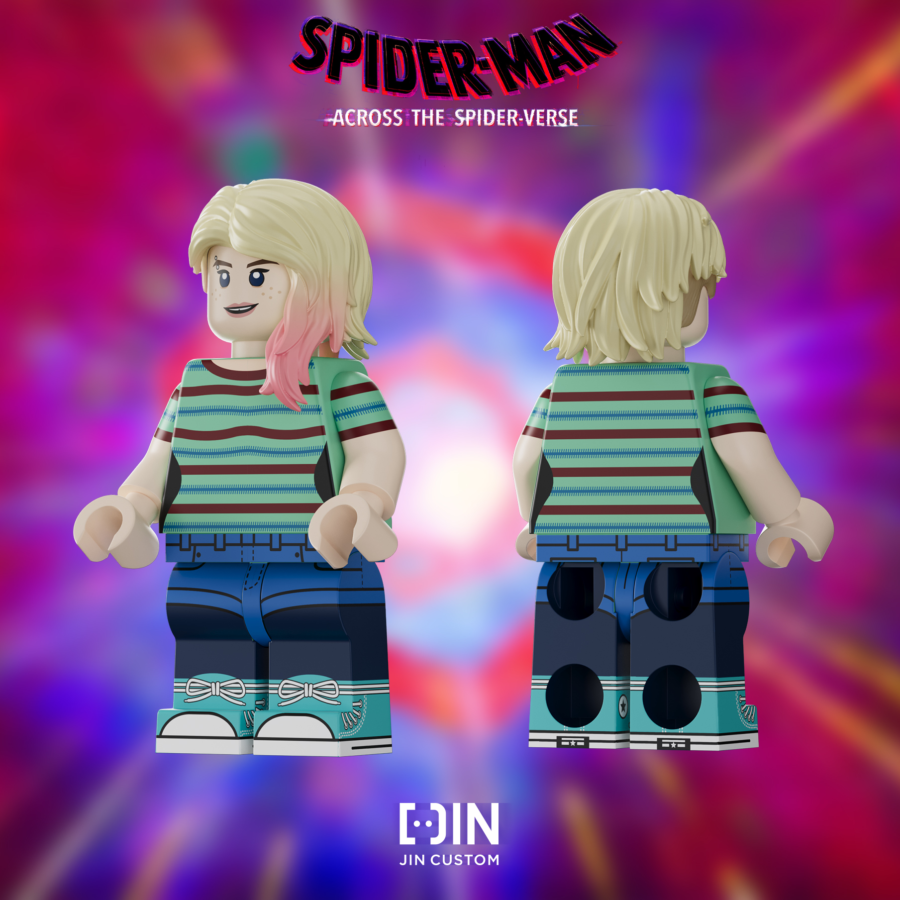 [Jin Custom][Preorder] Spider-Man: Across the Spider-Verse - Gwen V1 [PADprinted]