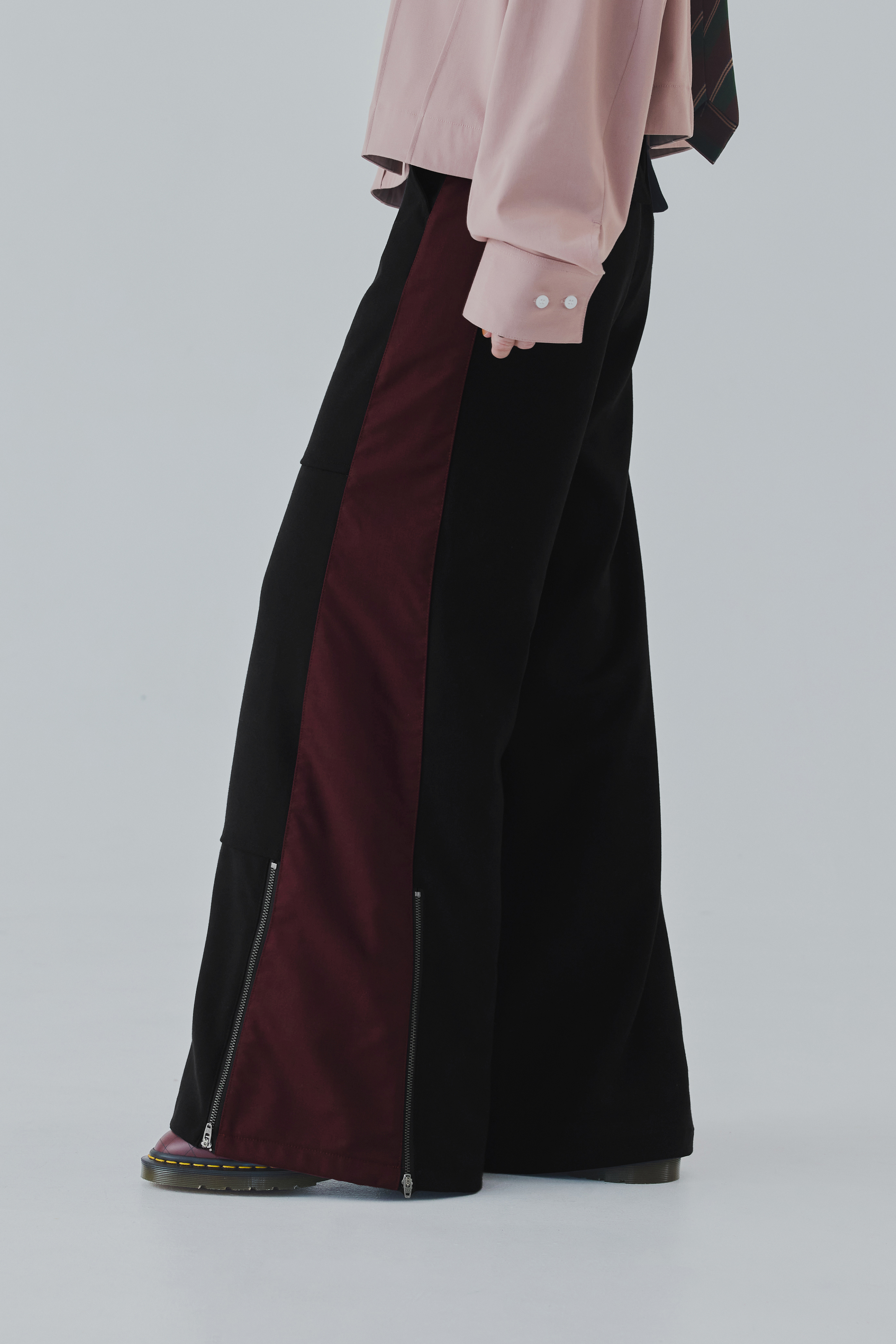 Dual Block Trousers | Black