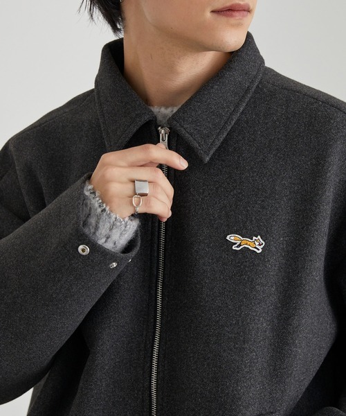 日本 Penneys Tech Melton Zip Up Blouson [jk1278]