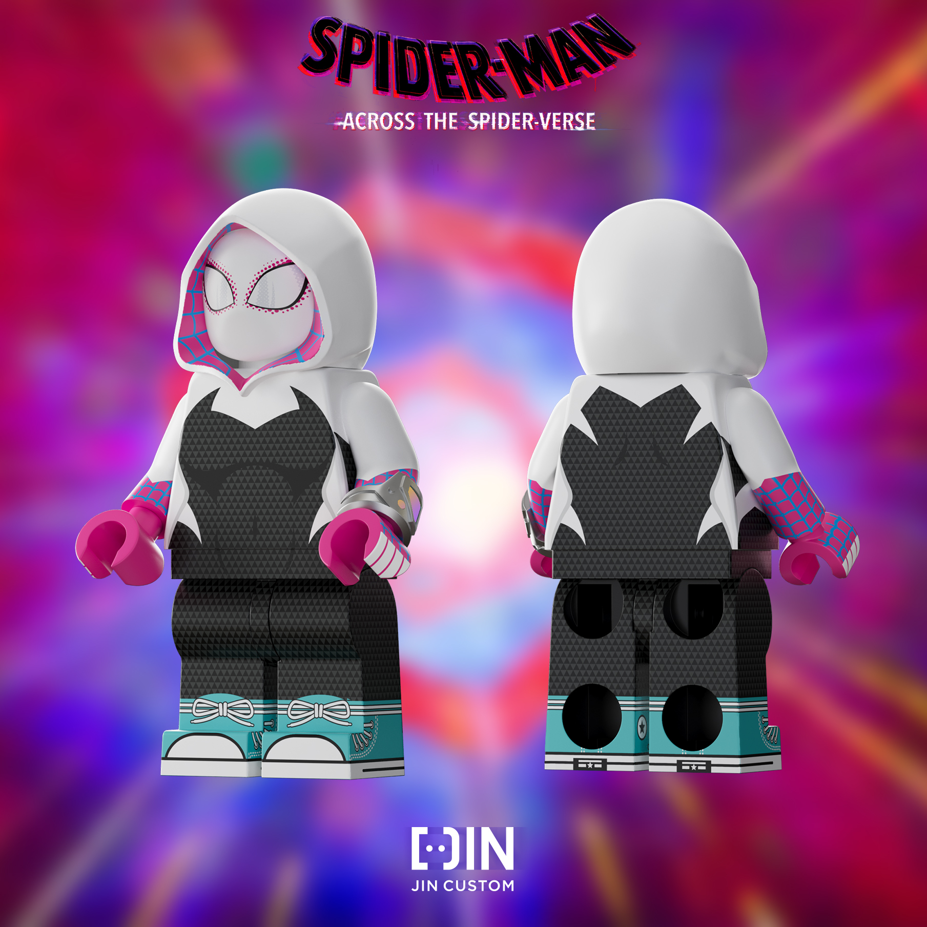 [Jin Custom][Preorder] Spider-Man: Across the Spider-Verse - Gwen V2 [PADprinted]