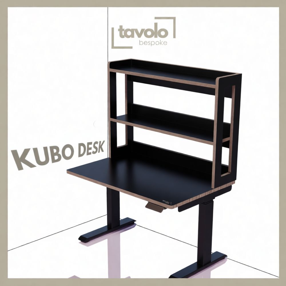 Tavolo Bespoke Kubo Desk (Black) - 100cm