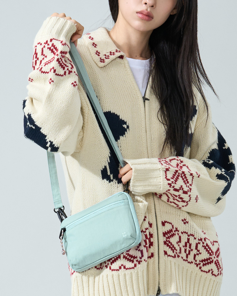 預 購 產 品丨韓國 Branden 斜孭防盜銀包多功能袋