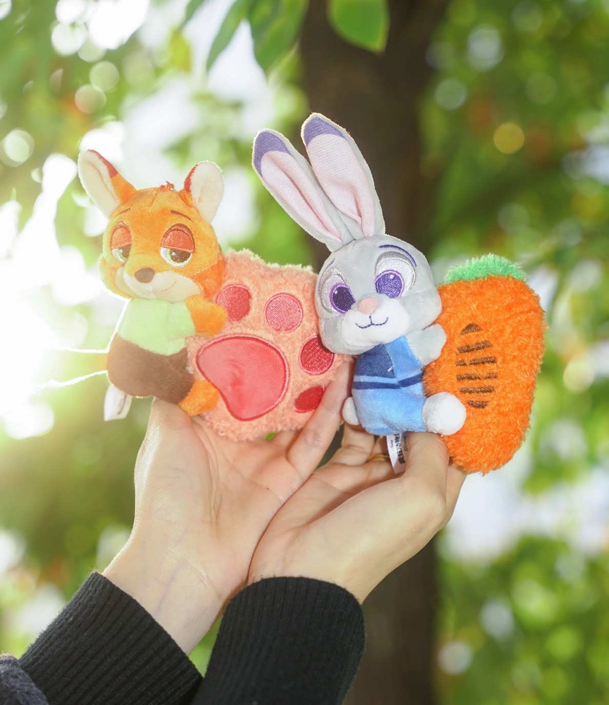 迪士尼 動物方城市 愛的抱抱系列 毛絨吊飾