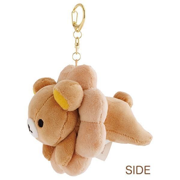 鬆弛熊 啡熊甜甜圈 X Mister Donut 款 毛公仔掛飾吊飾 [平行進口]