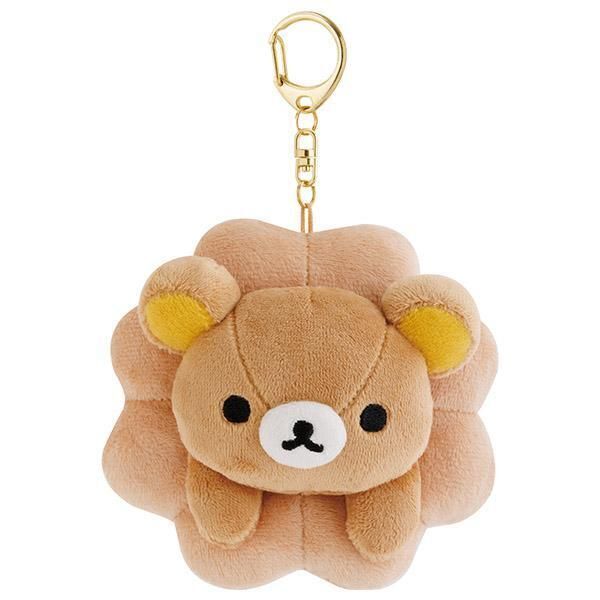 鬆弛熊 啡熊甜甜圈 X Mister Donut 款 毛公仔掛飾吊飾 [平行進口]