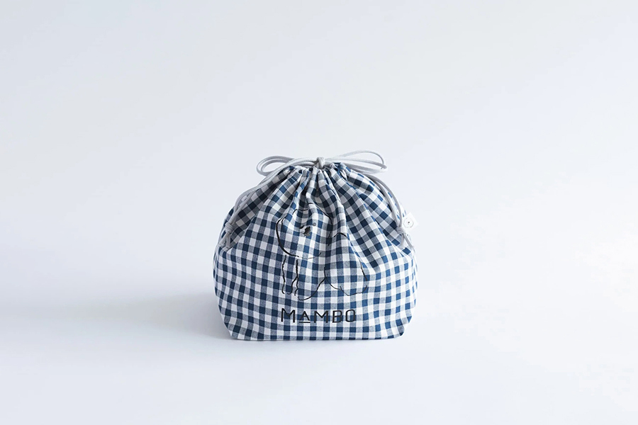 CLASKA-MAMBO 束口便當袋 STANDARD 海軍藍