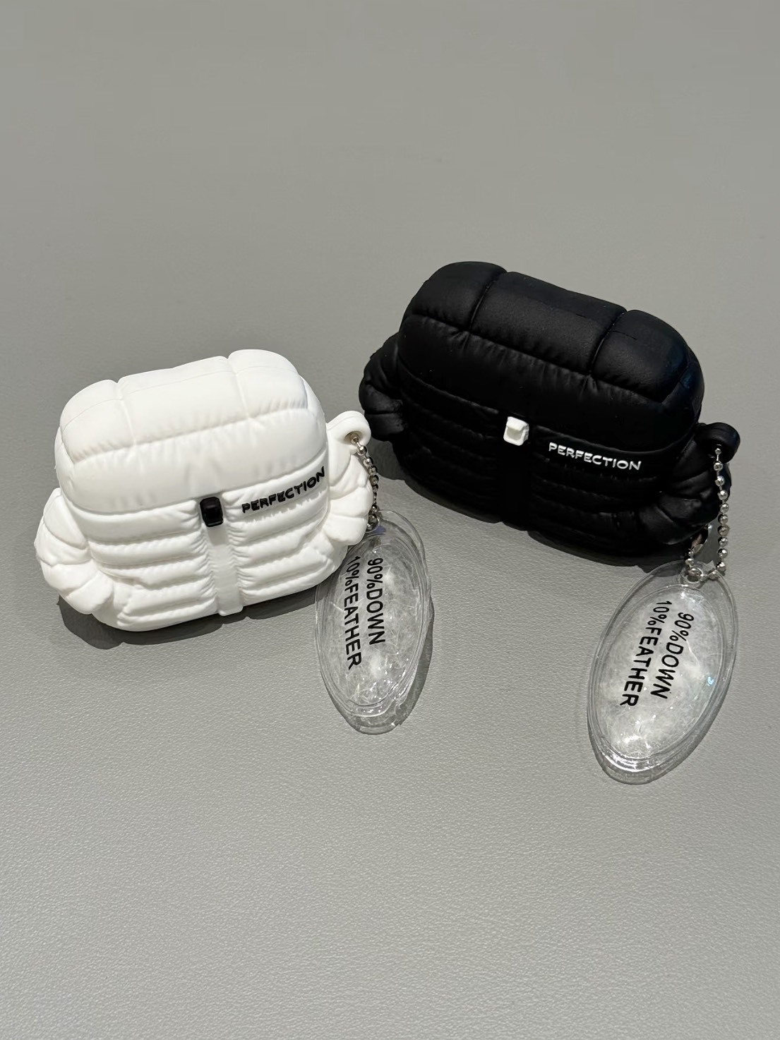 羽絨外套 耳機殼