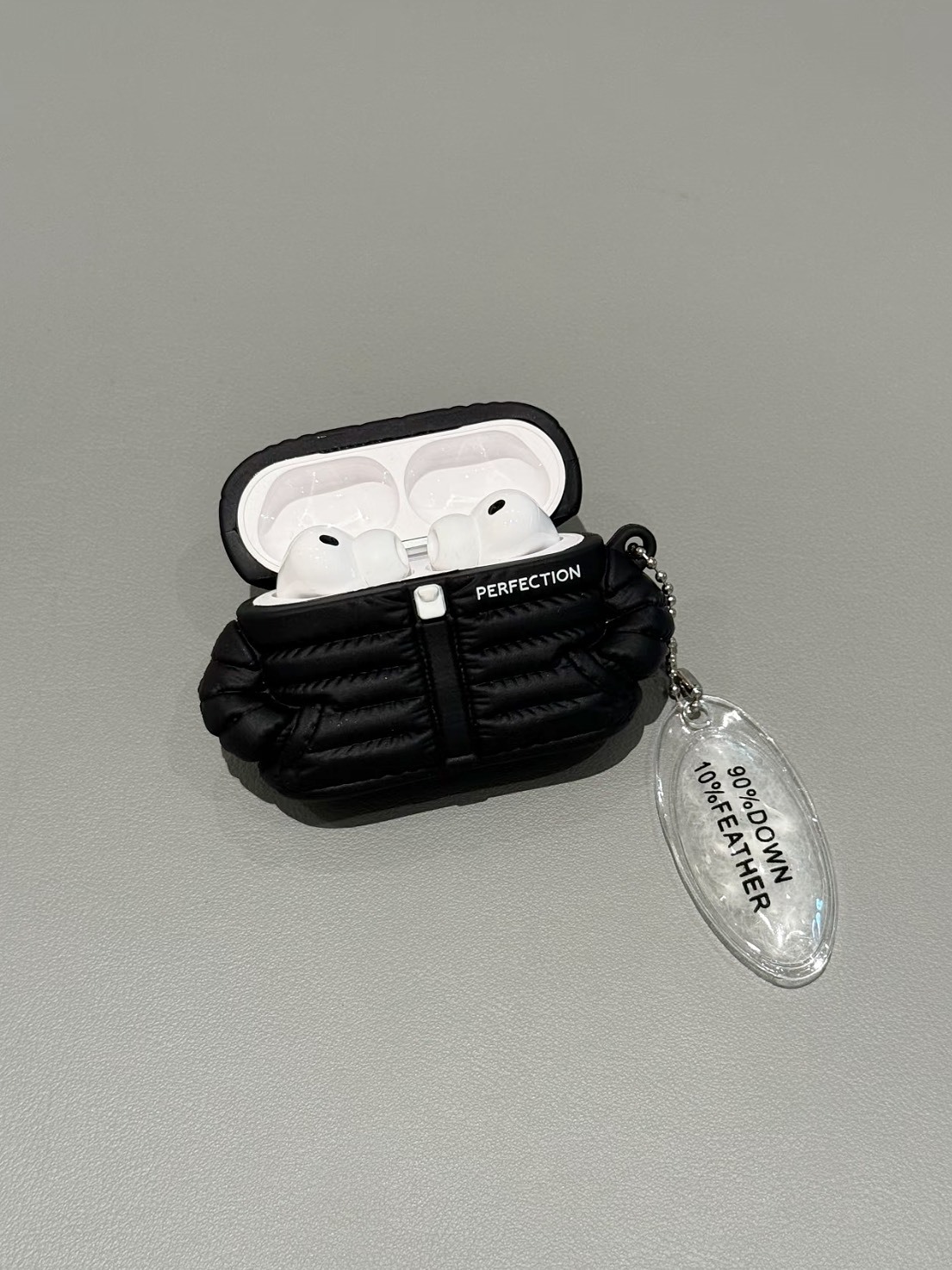 羽絨外套 耳機殼